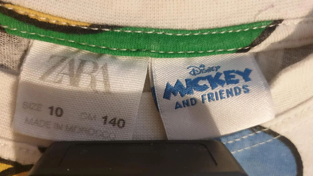 Camiseta Zara Mickey & Friends Manga Larga – photo 2